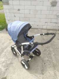 Дитяча коляска, прогулка + люлька для немовлят.