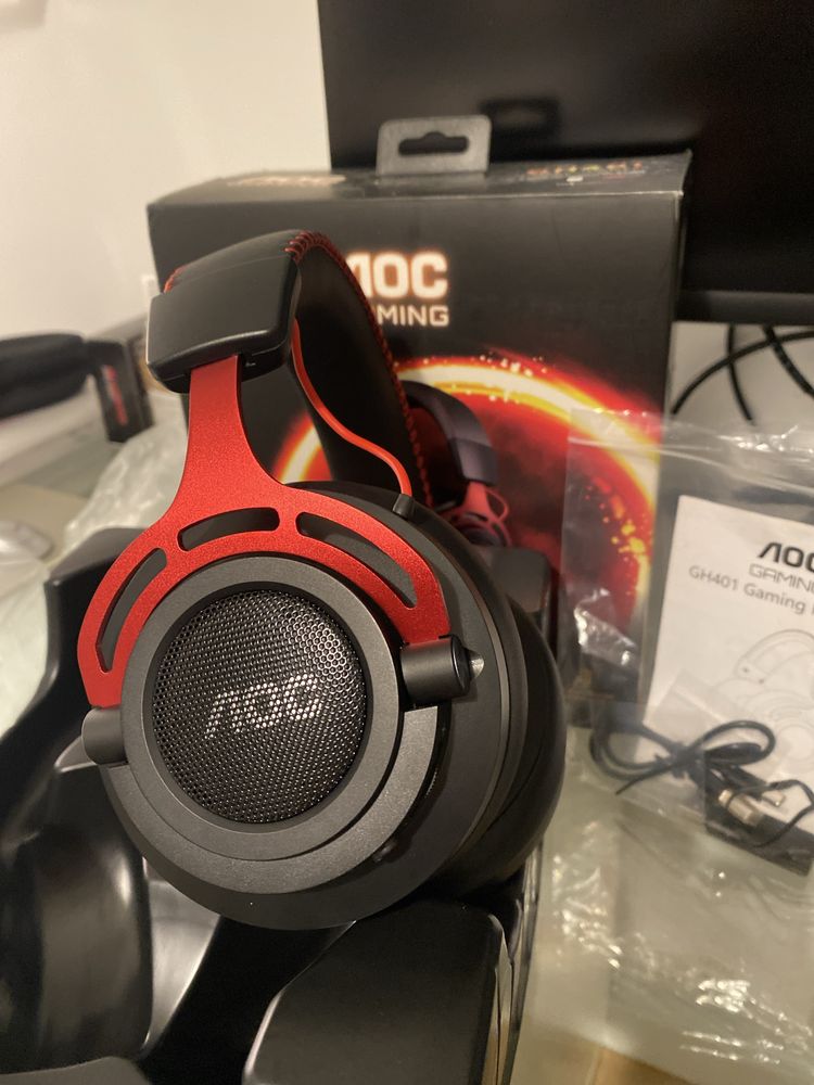 Headphones gaming  sem fio AOC GH401 - NOVOS