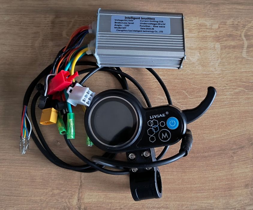 Sterownik + kontroler do hulajnogi lub skutera elektrycznego