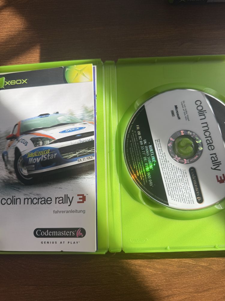 Gra colin mcrae rally 3 xbox classic
