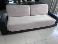Transport Dowoz sofa z funkcja spania poduchy kanapa wersalka lozko
