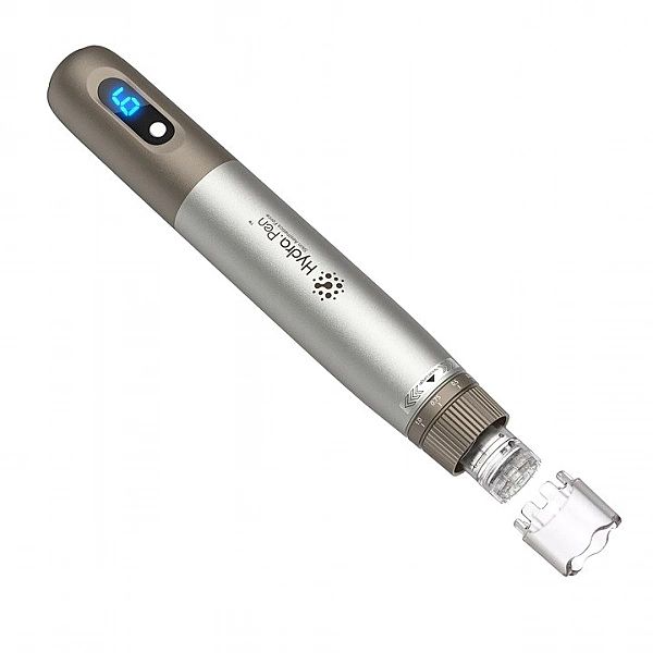 Dermapen Hydra Pen do mezoterapii - Zestaw z 2 wymiennymi kartridżami