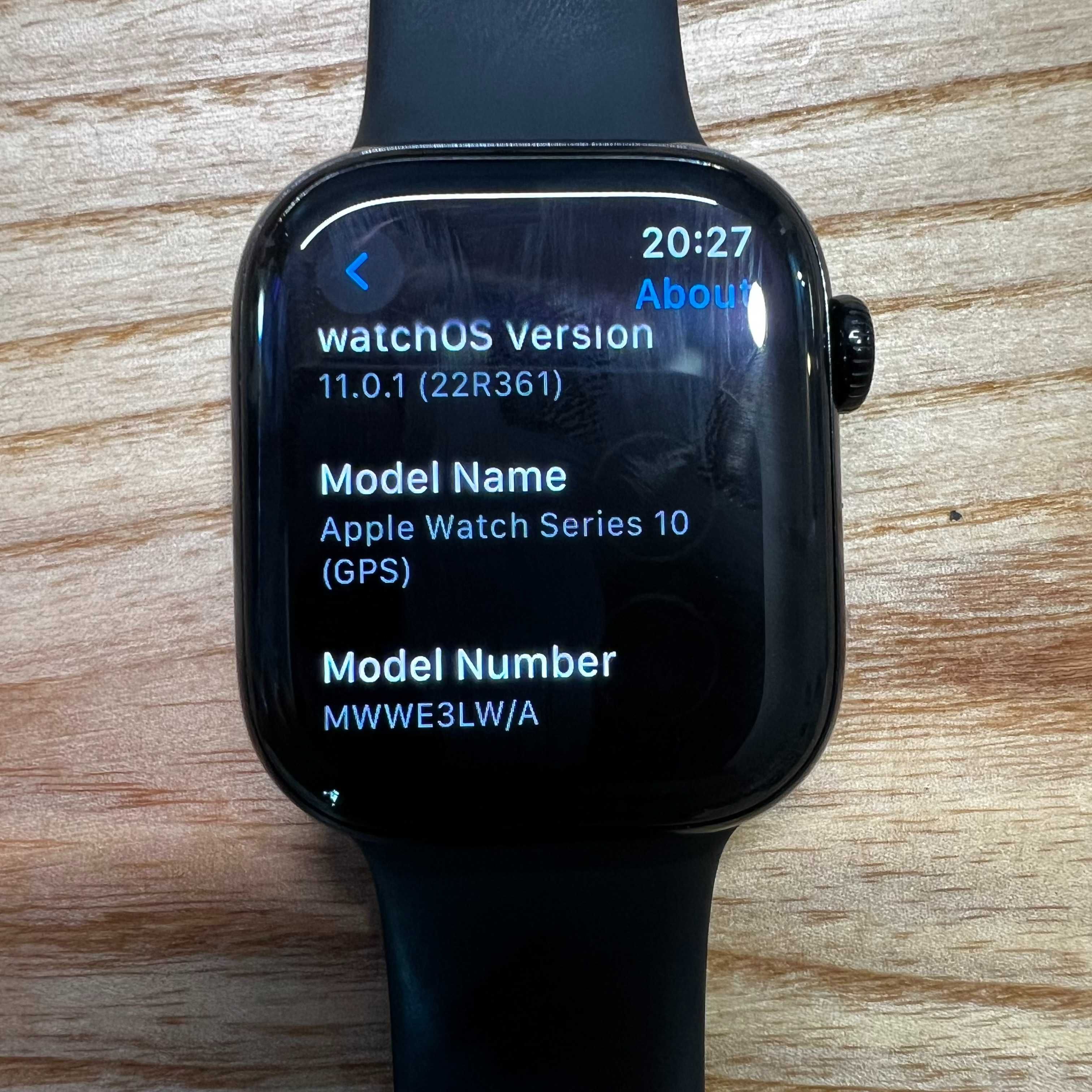 Смарт-годинник Apple Watch series 10 42mm АКБ 100%, GPS, 64GB
