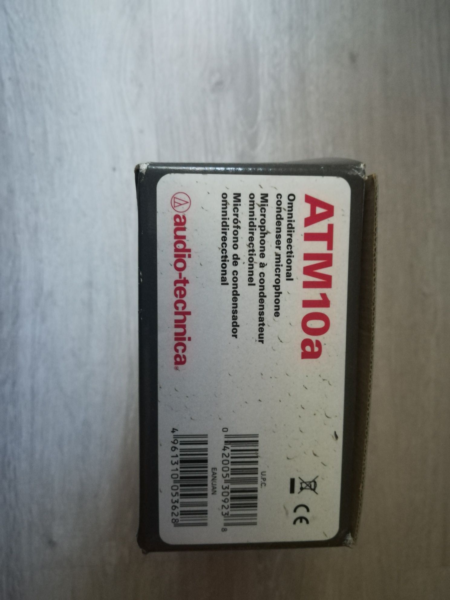 Audio Technica ATM10a mikrofon pojemnościowy 2 sztuki