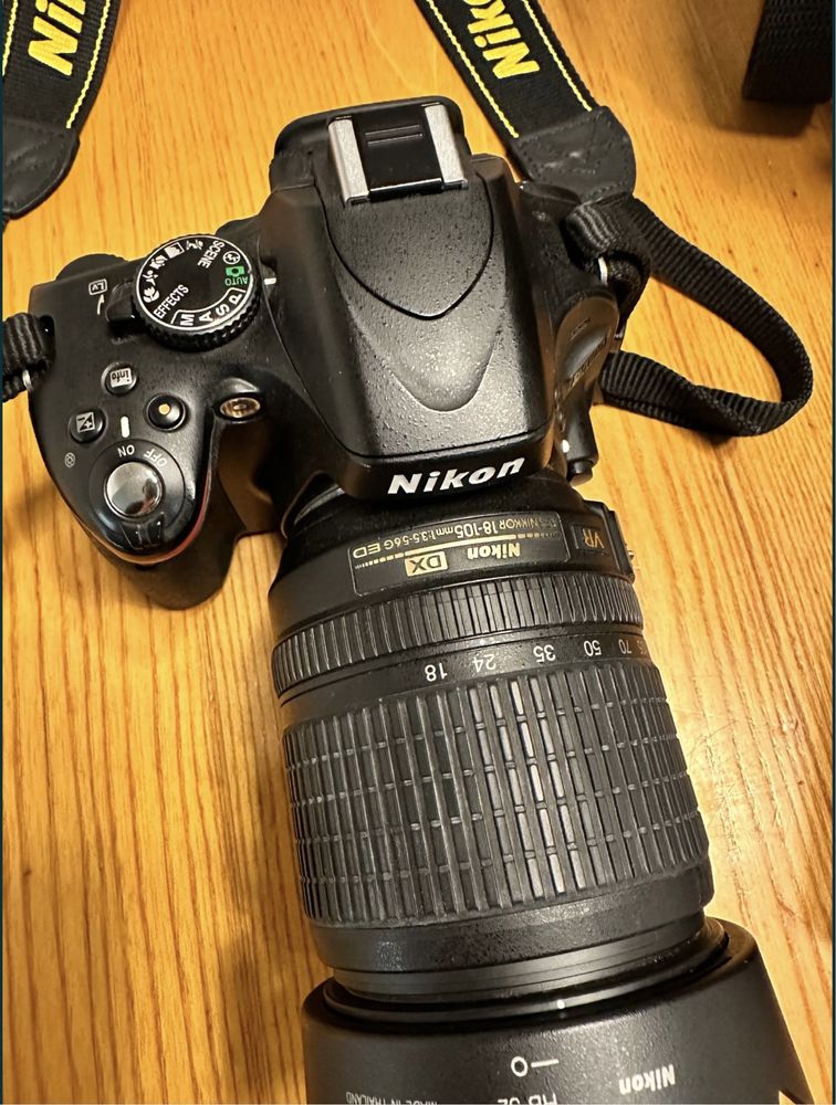 Продам фотоапарат Nikon D5100 kit 18-105, б/в