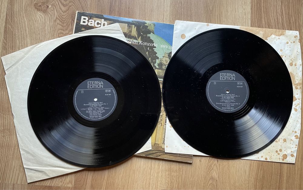 Vinyl Bach- 6 koncertów Brandenburskich