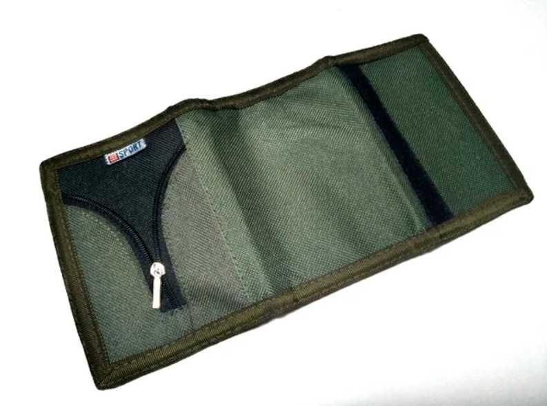 Carteira Vintage Anos 90 com fecho de velcro
