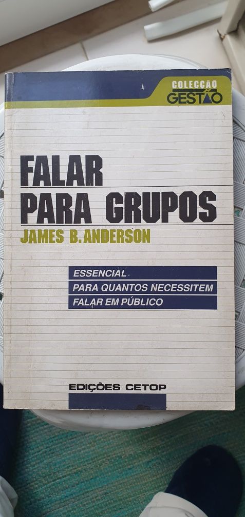 Livro " Falar para Grupos"