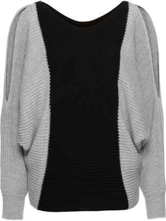 NOWY sweter oversize r. L wycięcia na ramionach -  Bpc