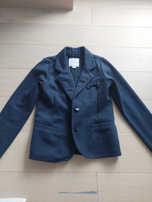 Marynarka i bluzka roz. 122/128