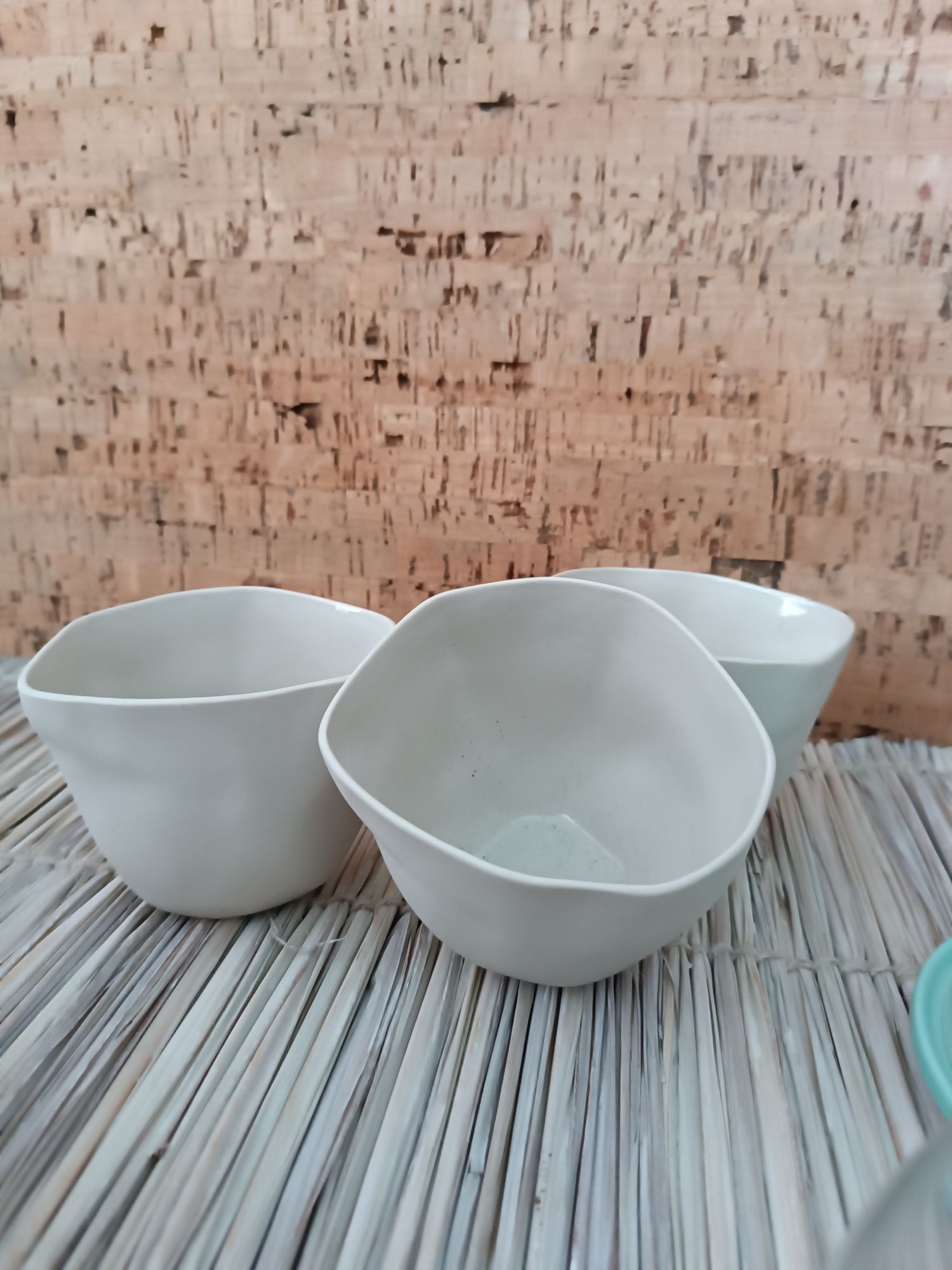 Conjunto de porcelana cores pastel