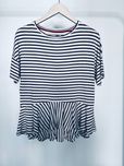 Bluzka w paski  - Tommy Jeans / Tommy Hilfiger - oversize - NOWA