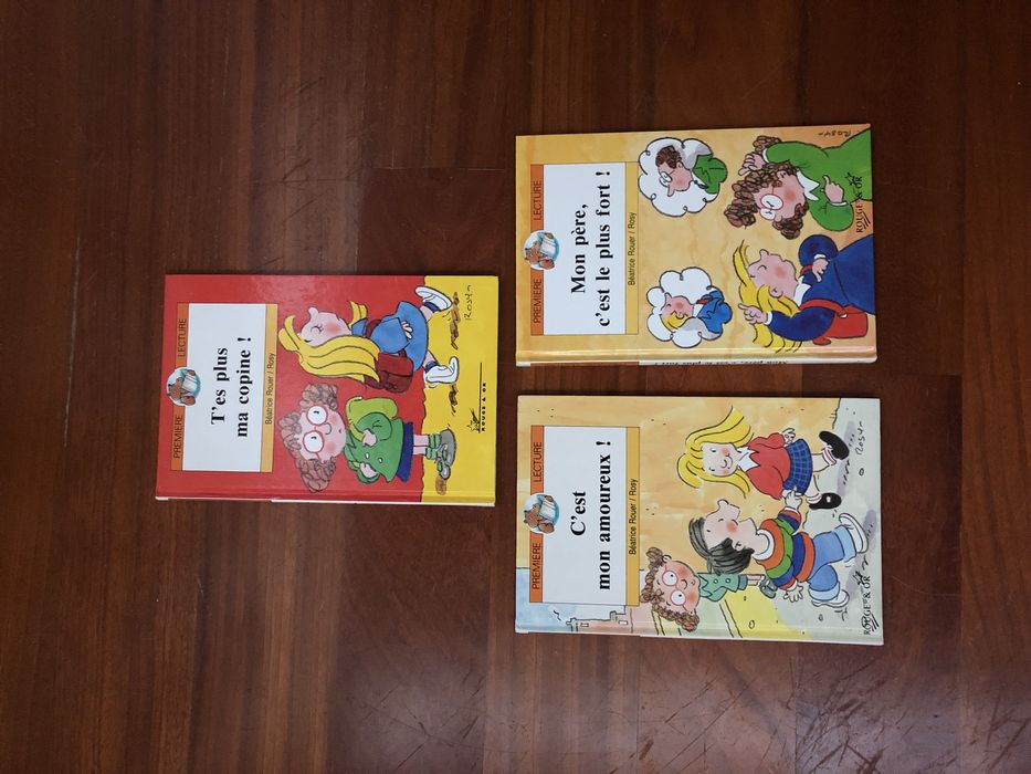 Livros em francês - coleções