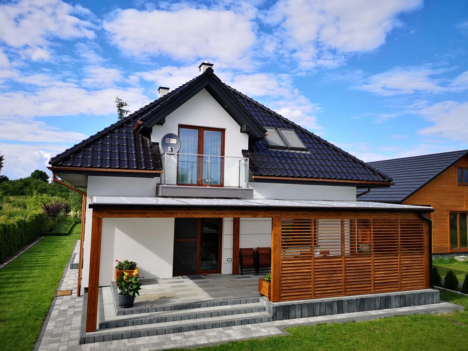 Drewniane Zadaszenie Taras Pergola Carport Ruchome deseczki Puławy