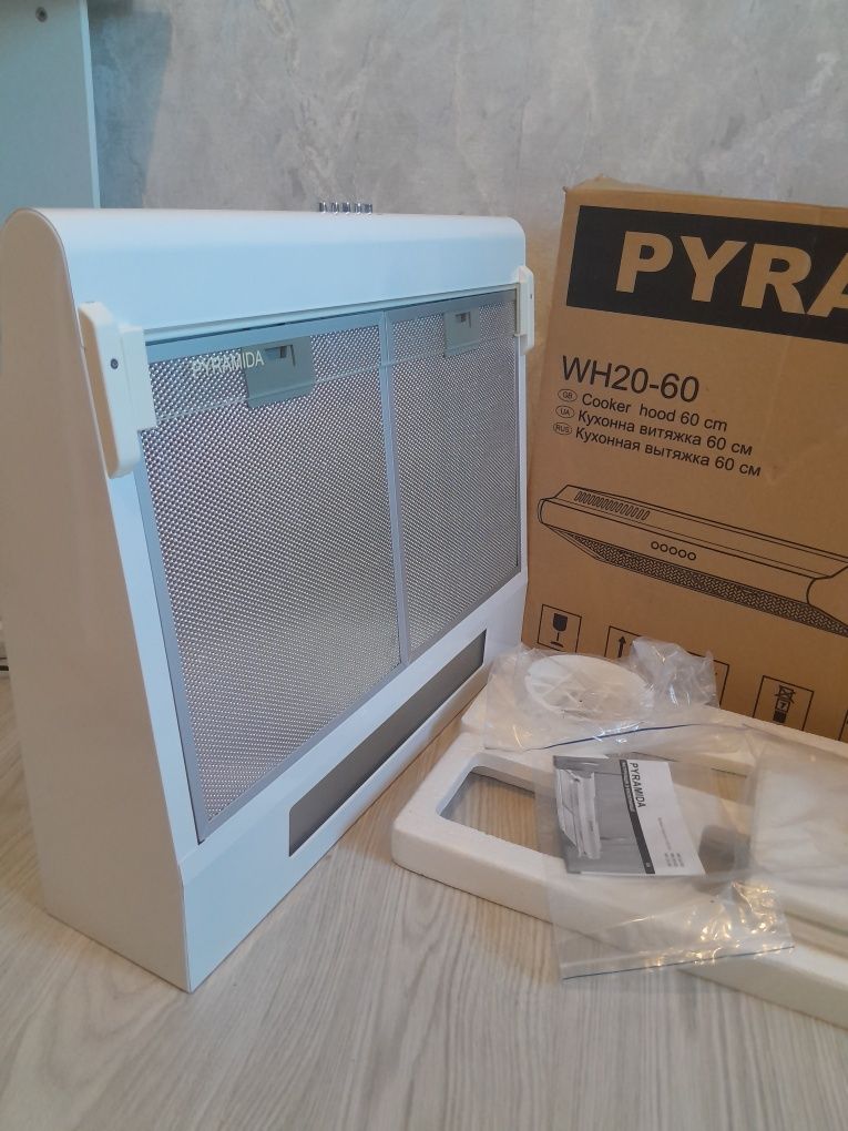 Витяжка PYRAMIDA MX 60 (450) B WH