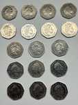 Monety kolekcjonerskie 50 pence 2004 - 2016 rok