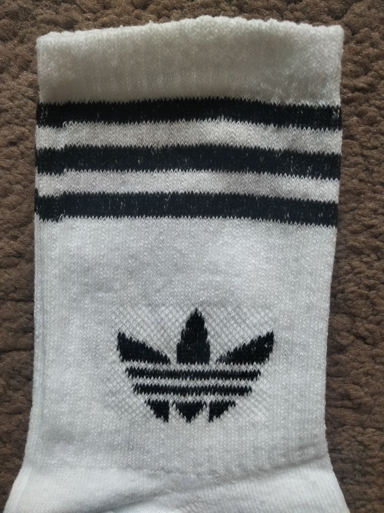 Нові Високі Шкарпетки Adidas / Адідас / Адидас Чоловічі, Розмір 41-45