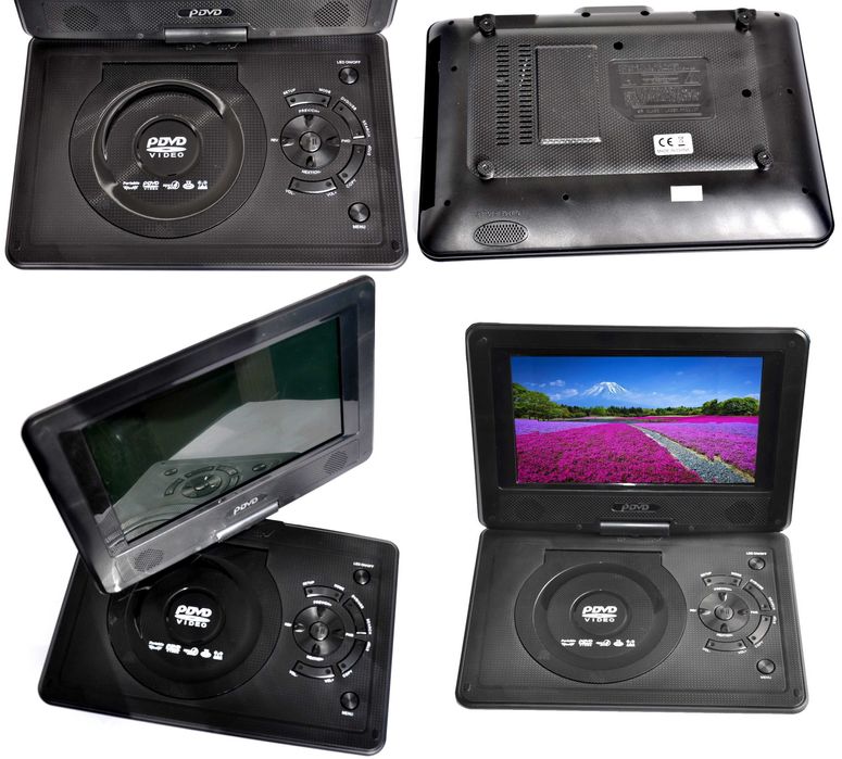 Samochodowe DVD Przenośne na Zagłówek Ekran 9 Gry Konsola na Prezent