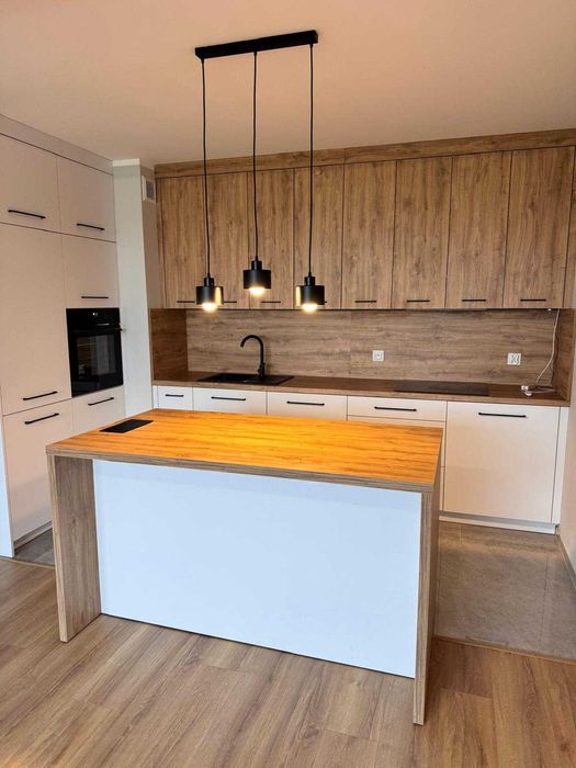 Mieszkanie 3 pokoje 57 m garaż, balkon UMEBLOWANE WYPOSAŻONE nowe bud.