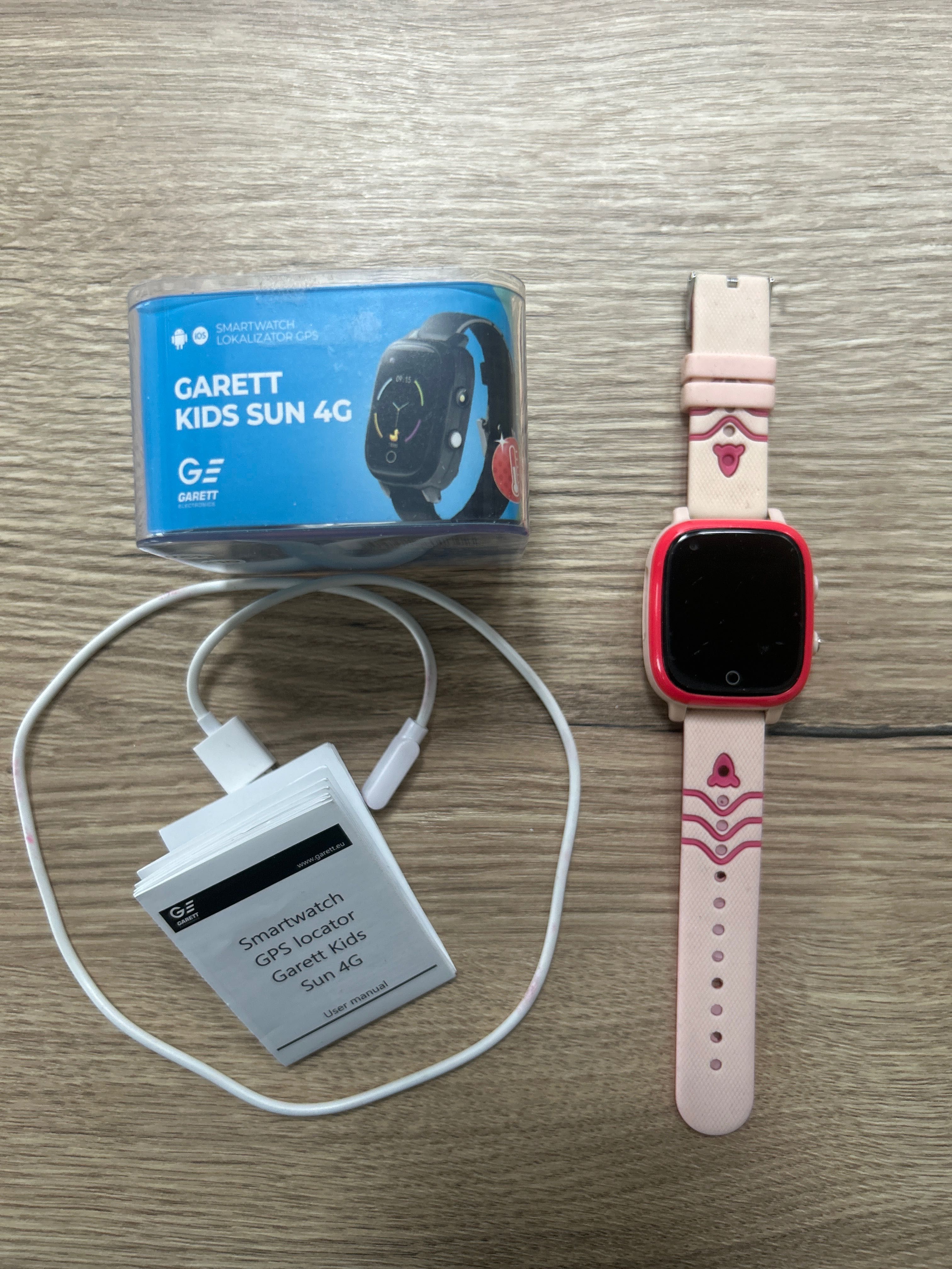 Smartwatch zegarek dziewczęcy Garett sun 4G