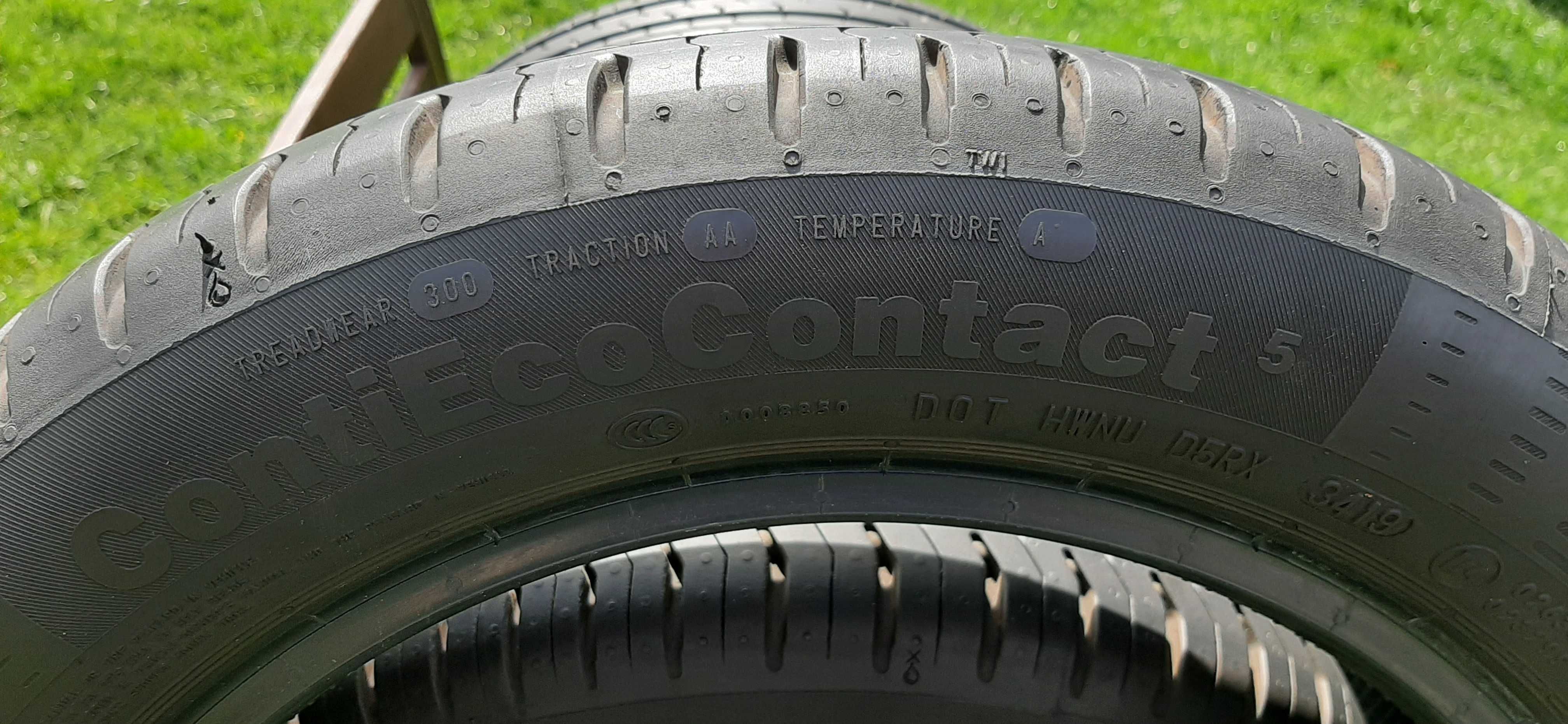 165/60R15 opony letnie 15" Continental ContiEcoContact5, 4szt 8mm 2019