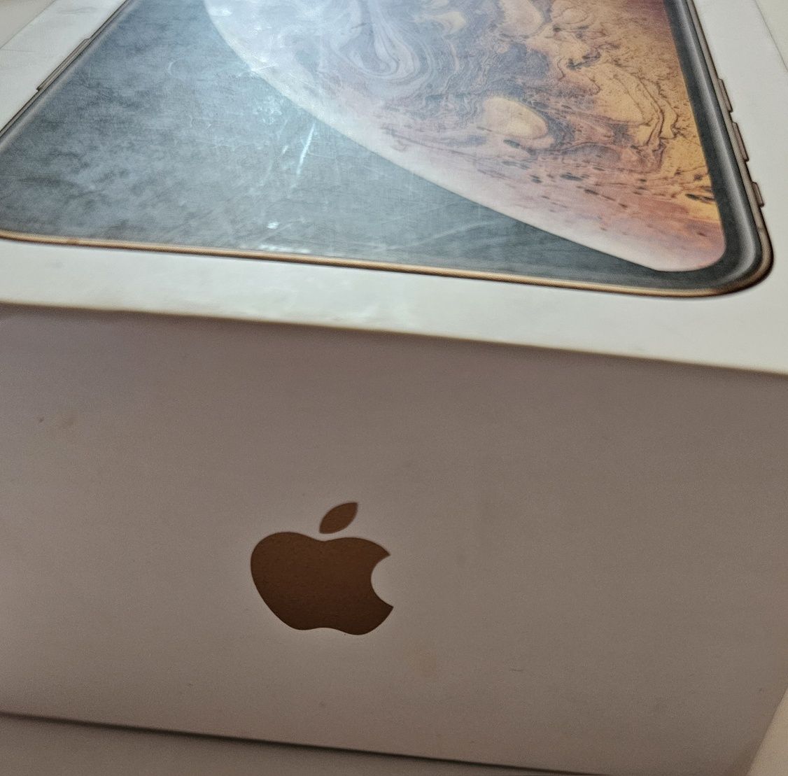 Oryginalne pudełko po Iphone XS gold złoty 64GB