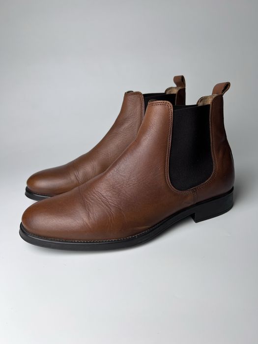 Черевики шкіряні Selected Homme 41/27 см