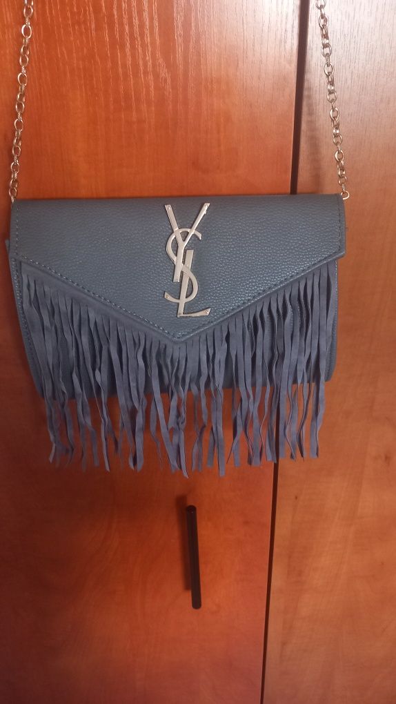 Torebka z frędzlami Saint Laurent