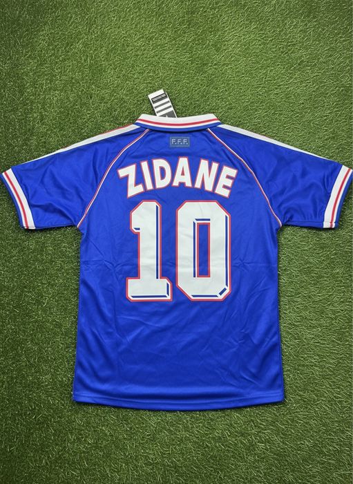 Koszulka Piłkarska Zidane nr 10 rozmiar M nowa retro world cup Adidas
