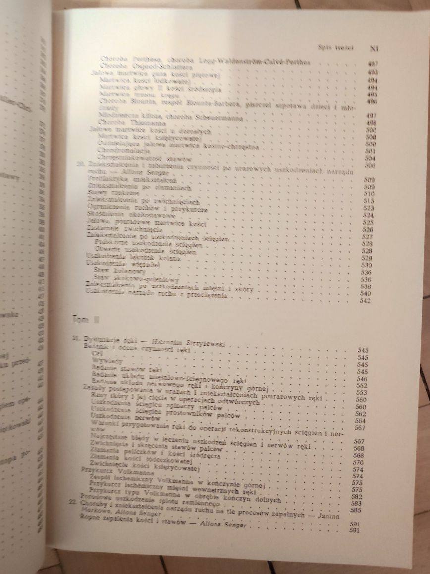 Ortopedia i rehabilitacja Degi tom II