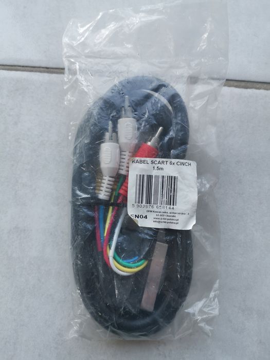 Kabel SCART na 6x chinch