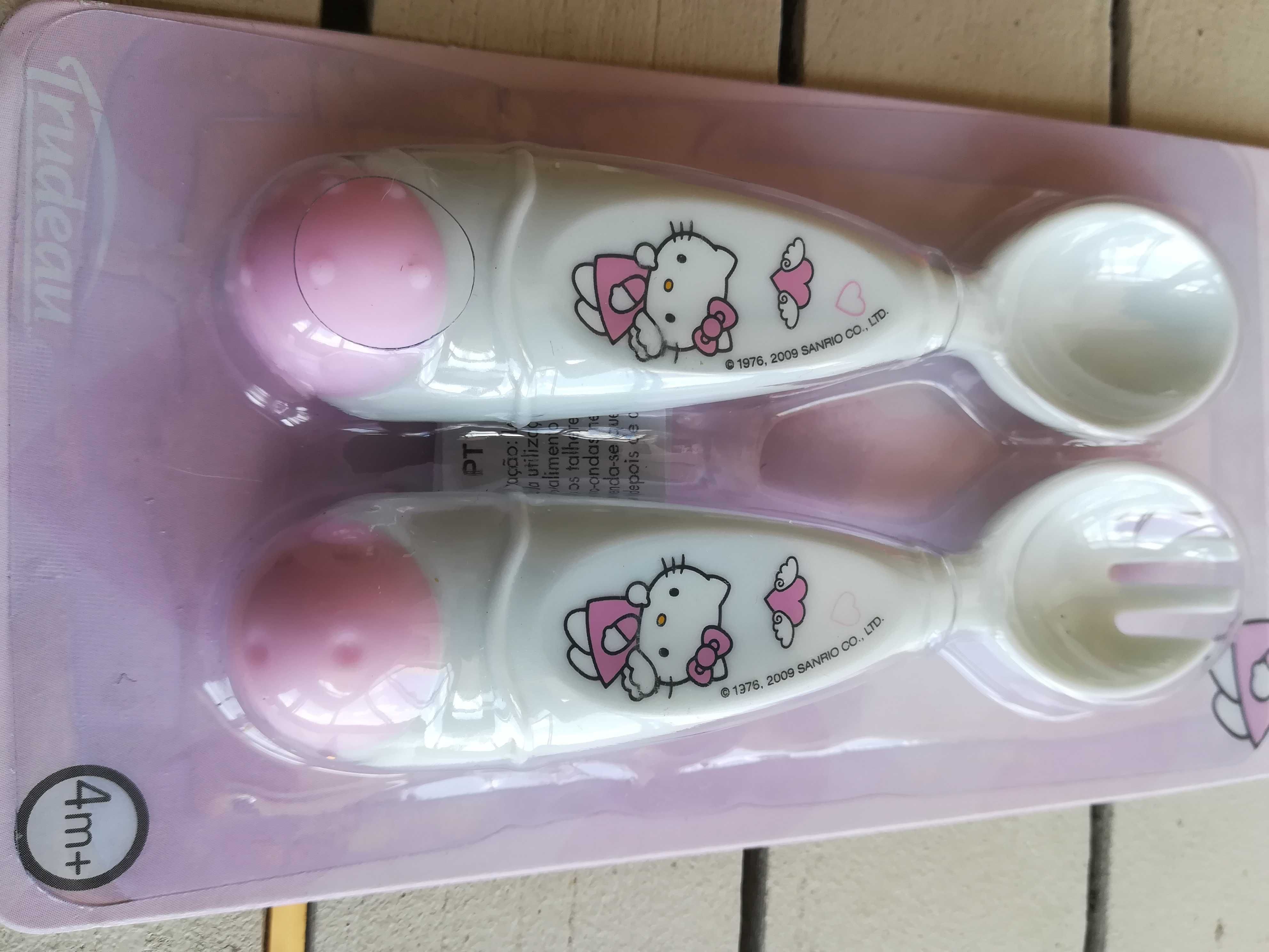 Artigos Refeição Bebé Hello Kitty (desde 7€/cada ou 30€ ou conjunto)