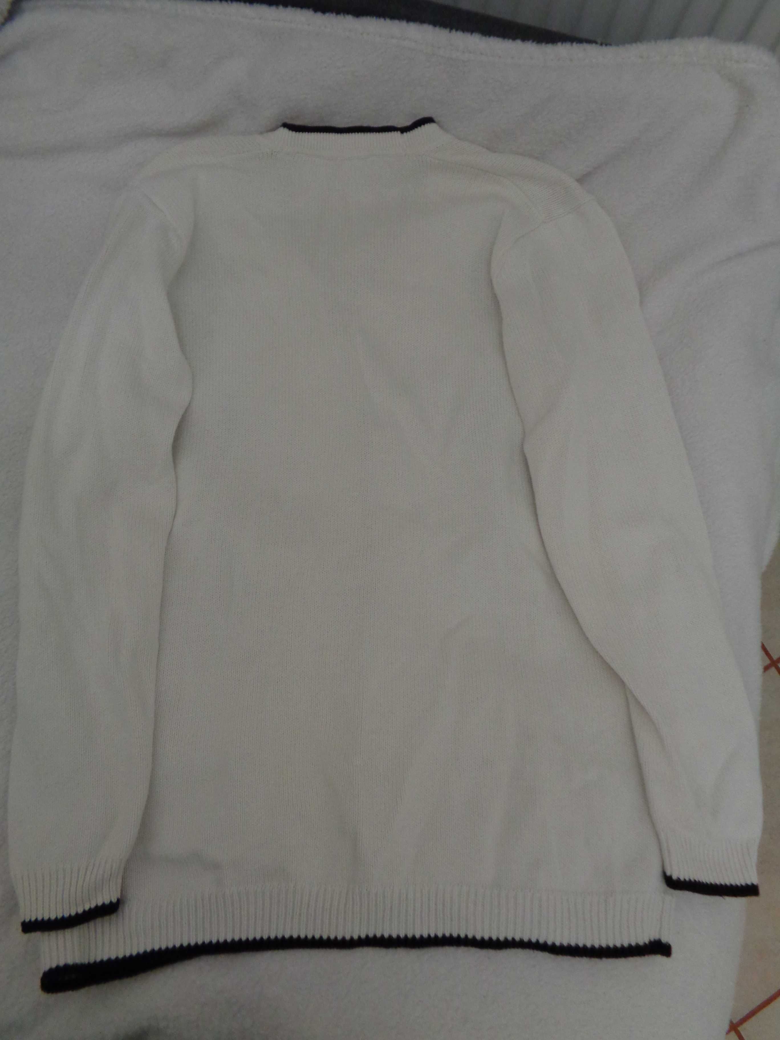 Swetry białe Slazenger Marks & Spencer Queen of Saba