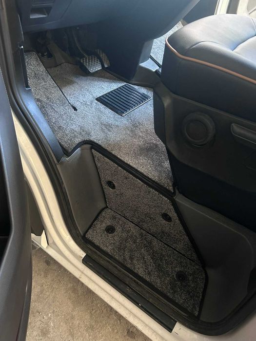 Коврики в салон ворсовые для Volkswagen Crafter 2017-2025 EVA / Гума