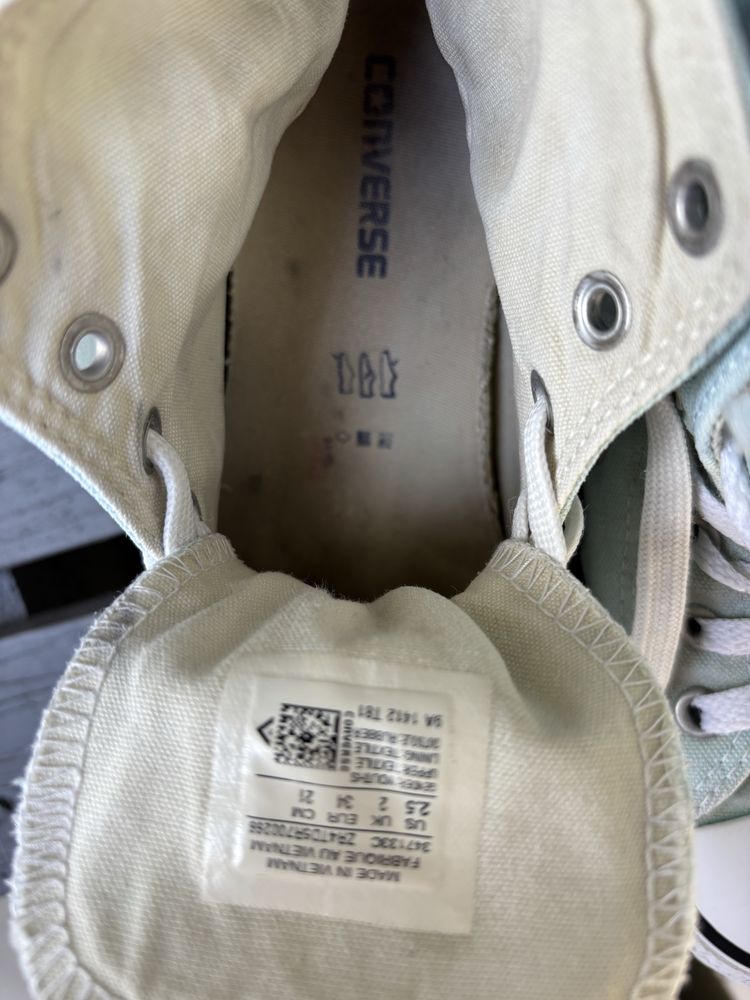 Converse convers conversy trampki 35 mieta mietowe tenisowki adidasy