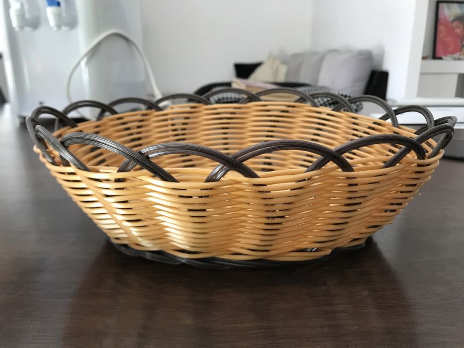 Cesto de pão/fruta em verga
