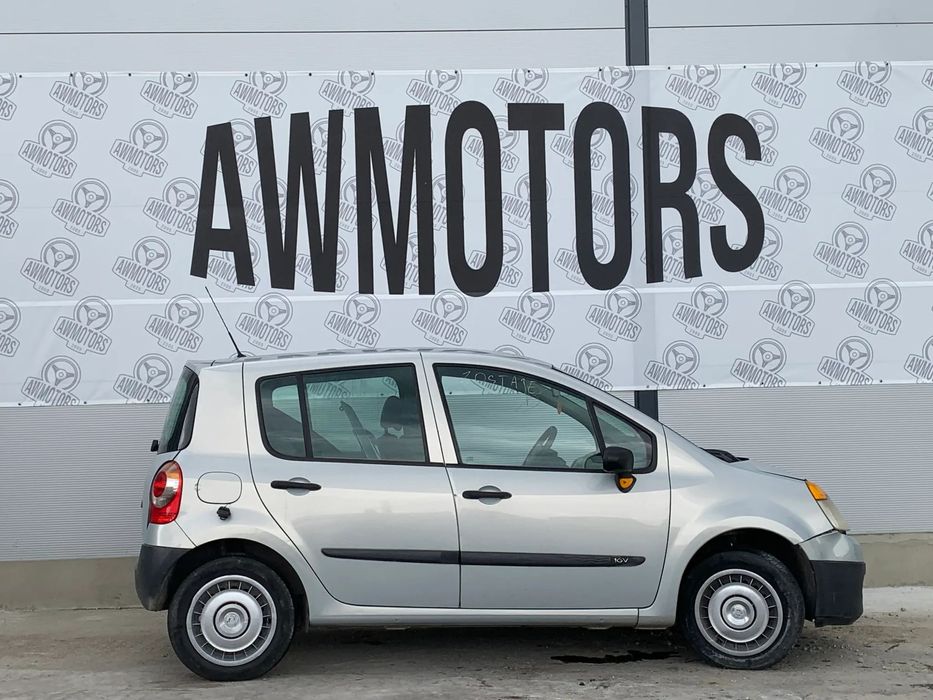 RENAULT MODUS 2004 *SAMOCHÓD NA CZĘŚCI* 1486 MASKA LAMPA DRZWI LUSTERKO ZDERZAK GRILL BŁOTNIK KLAPA BELKA PRAWE LEWE PRZÓD TYŁ