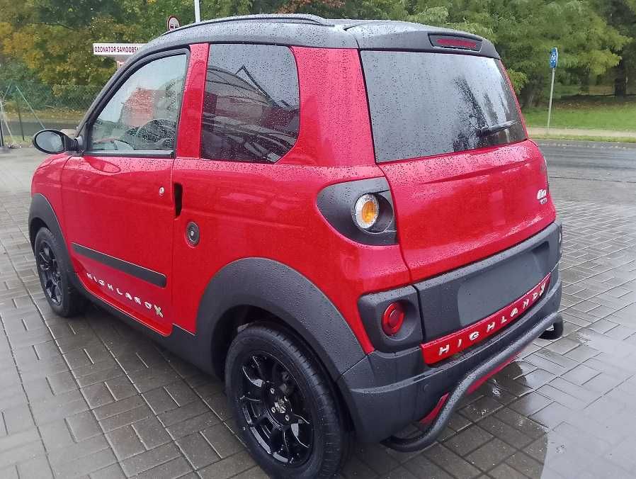 microcar HIGHLANDX 2017r L6e bez prawka B  14lat TYLKO 23.436km aixam
