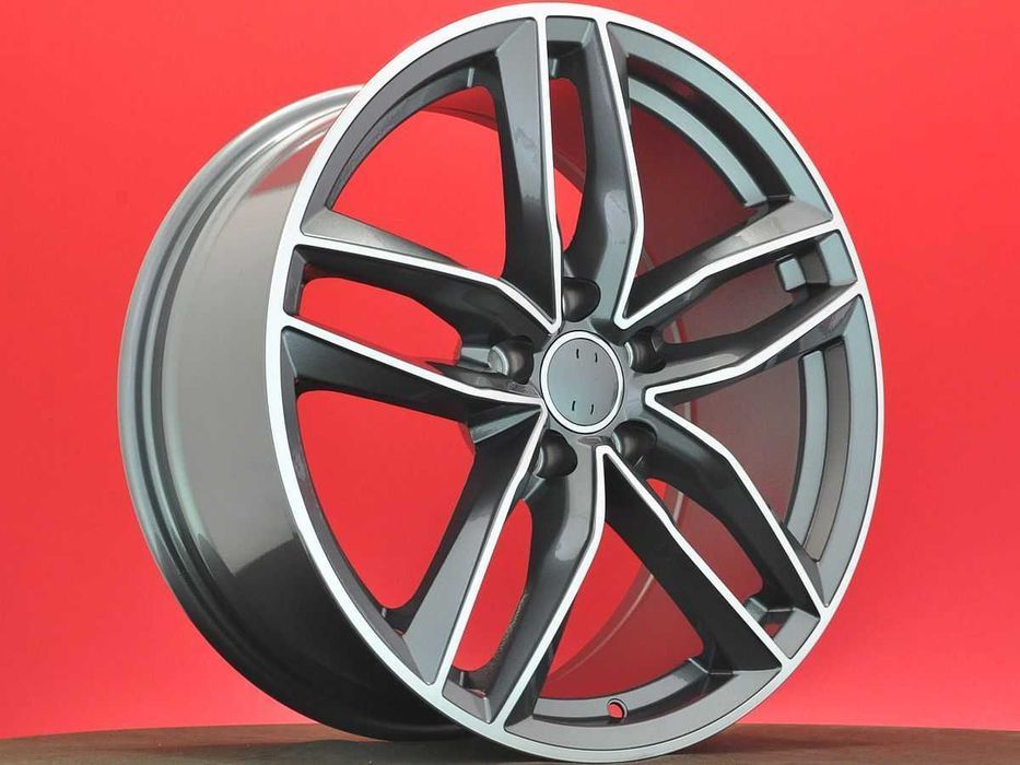 Szare Grafitowe felgi R22 5x112 AUDI Q7 SQ7 E-TRON S8 SQ5 od FELGOCAR