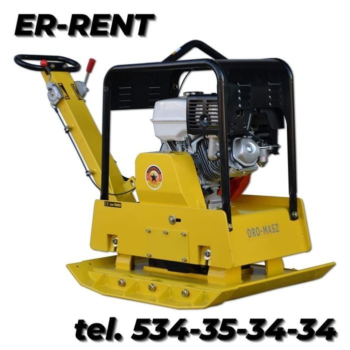 Wynajem minikoparki z silnikiem KUBOTA 1200kg, w zestawie z 3 łyżkami