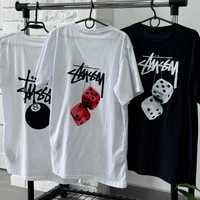 Футболка STUSSY / BIG Logo Cotton 100% / Разные принты / Стусси