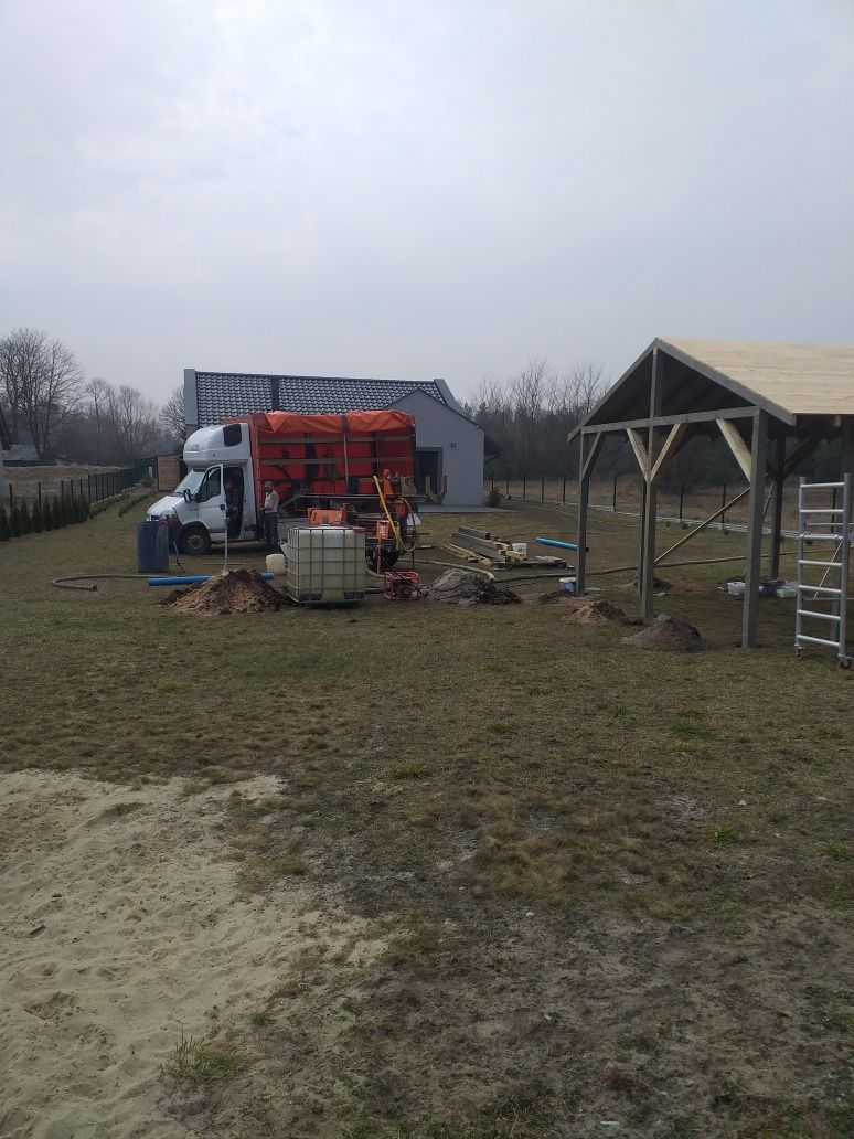 Wiercenie studni głębinowych oraz odwierty pod pompy ciepła