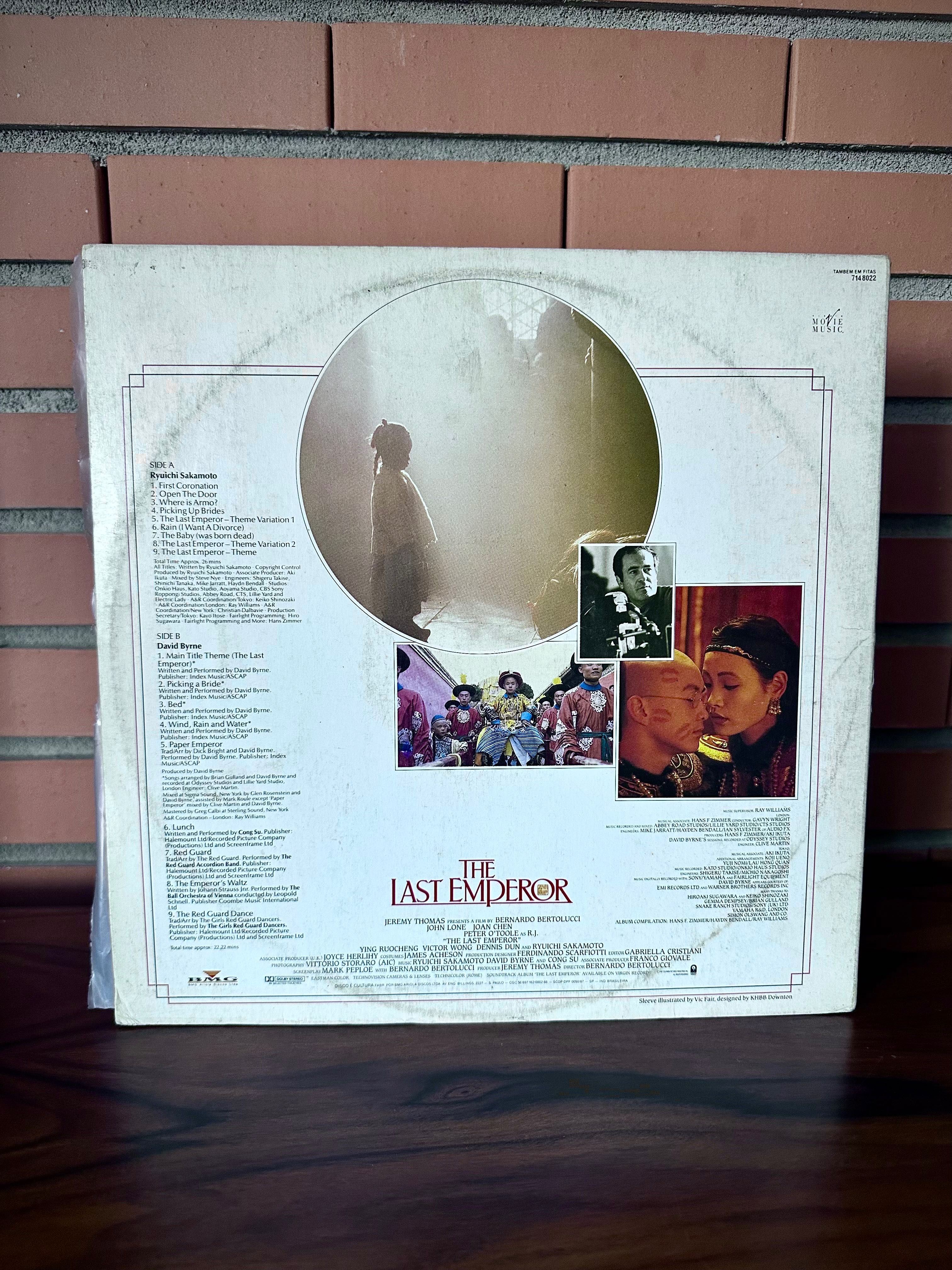 Disco vinil The last Emperor
