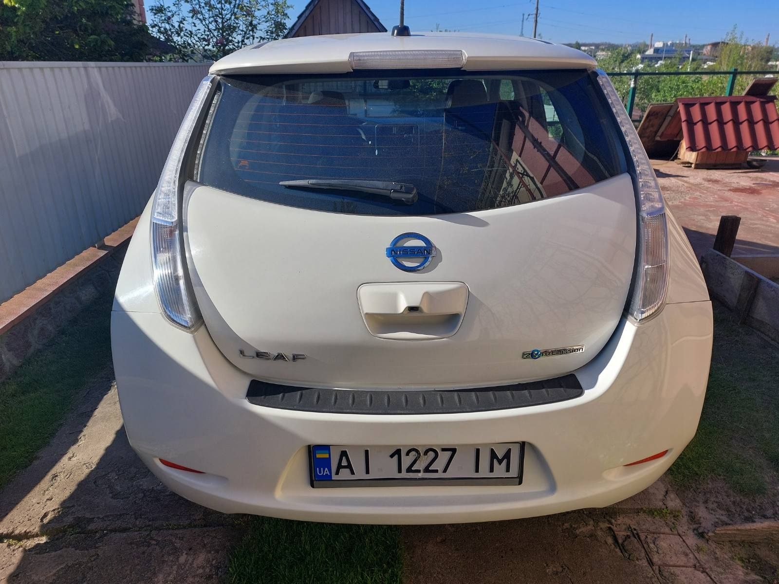 NISSAN Leaf. Elektro Car. 2016.