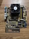 tanio Plyta glowna + amd athlon 64x2 z chlodzeniem i 1gb ram sprawne
