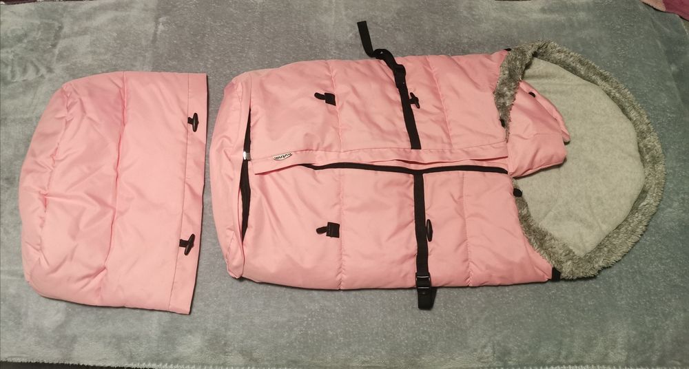 Śpiworek do spacerówki, na sanki