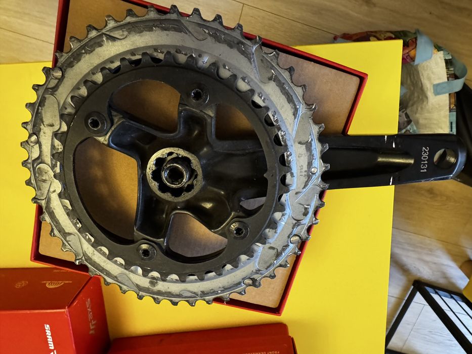 Mechanizm korbowy SRAM Rival D1 48/35t 12 spd jedno ramie
