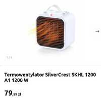 Termowentylator silvercrest 1200w nowy