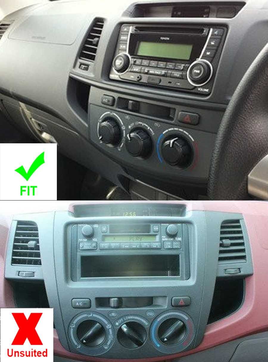 Auto-rádio 10" Android 12 8Core Toyota Hilux 2012+