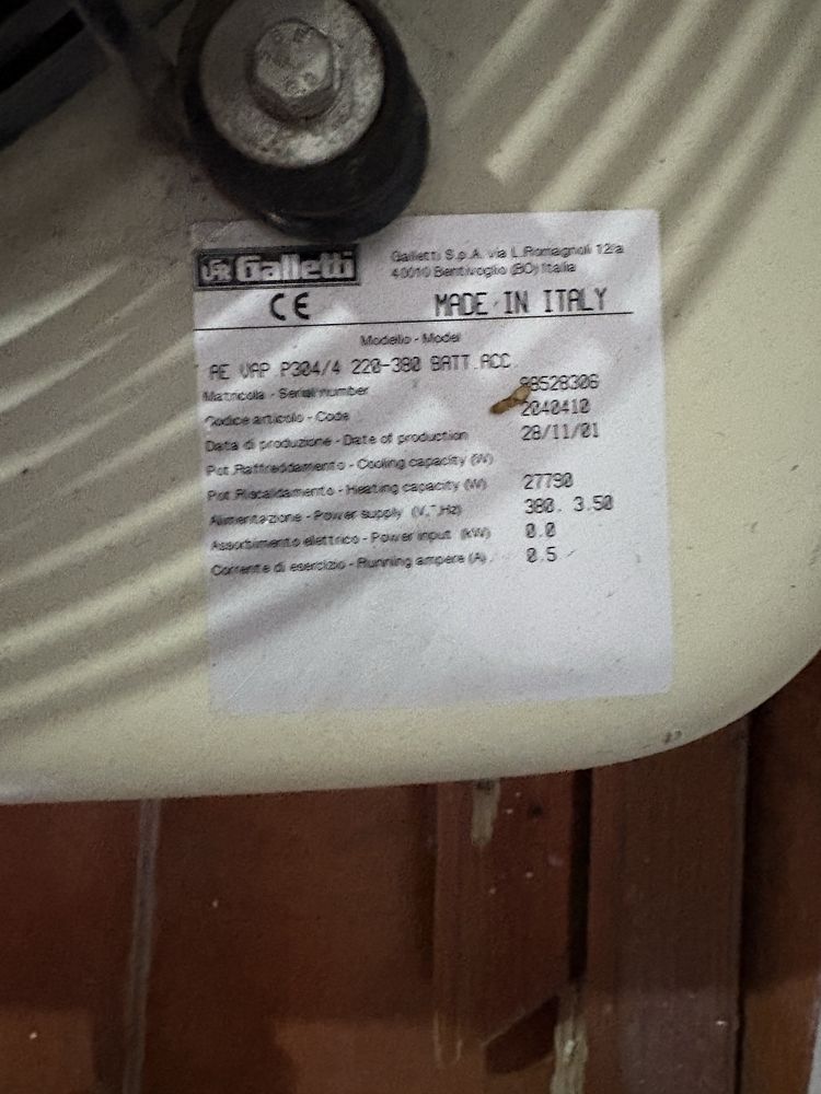 Ventilador Galletti 27kW